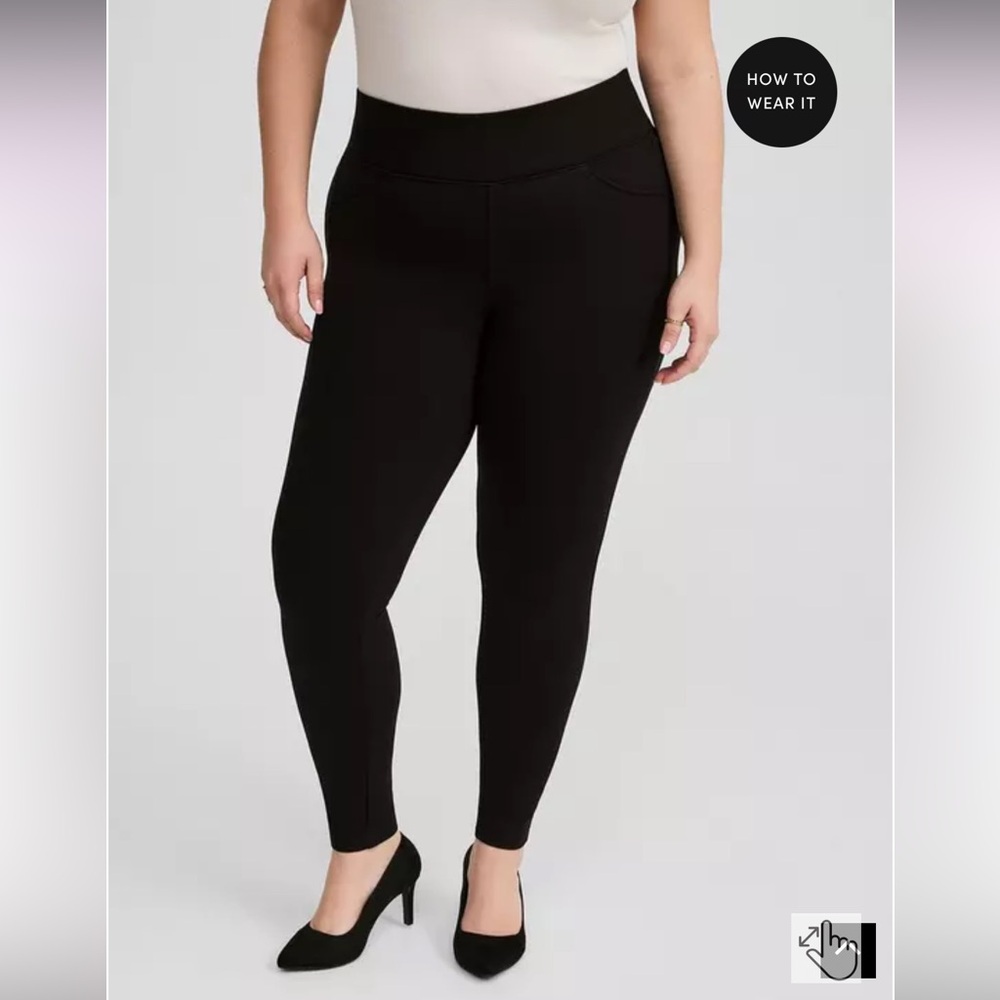 Women's Black High-Waisted Leggings